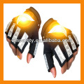 Guantes de policía de tráfico reflectantes LED de alta